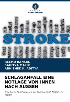 Cover SCHLAGANFALL EINE NOTLAGE VON INNEN NACH AUSSEN