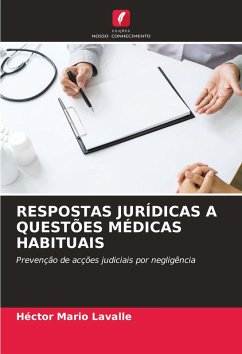 Cover RESPOSTAS JURÍDICAS A QUESTÕES MÉDICAS HABITUAIS