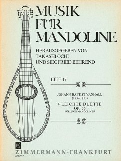 Cover 4 leichte Duette op.56 für 2 Mandolinen