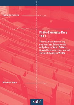 Finite-Elemente-Kurs Teil 1 - Hahn, Manfred