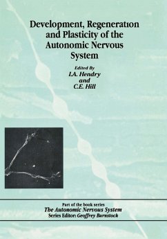 Cover Development, Regeneration and Plasticity of the Autonomic Nervous System (eBook, ePUB)
