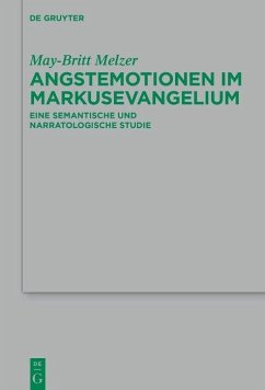 Cover Angstemotionen im Markusevangelium (eBook, PDF)