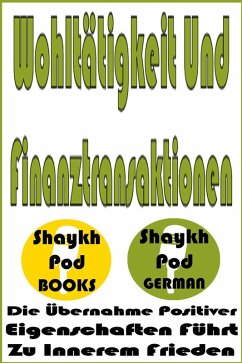 Cover Wohltätigkeit Und Finanztransaktionen (eBook, ePUB)