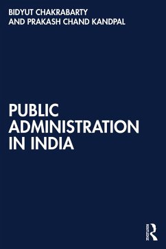 Cover Public Administration in India (eBook, PDF)