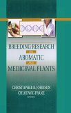 Breeding Research on Aromatic and Medicinal Plants (eBook, ePUB)