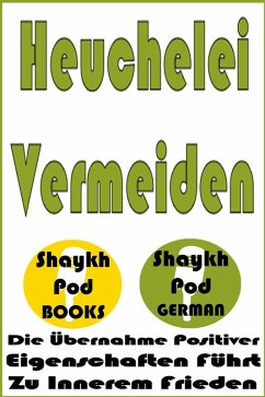 Cover Heuchelei Vermeiden (eBook, ePUB)
