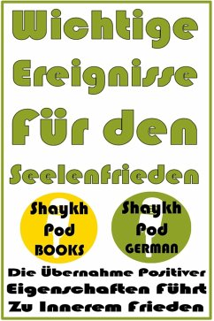Cover Wichtige Ereignisse Für den Seelenfrieden (eBook, ePUB)