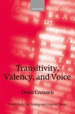 Transitivity, Valency, and Voice (eBook, PDF) Transitivity, Valency, and Voice (eBook, PDF)