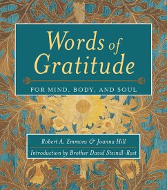 Words Of Gratitude Mind Body & Soul (eBook, ePUB) - Robert A. Emmons, Emmons