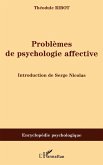 Problèmes de psychologie affective (eBook, PDF)