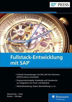 Cover Fullstack-Entwicklung mit SAP (eBook, ePUB)