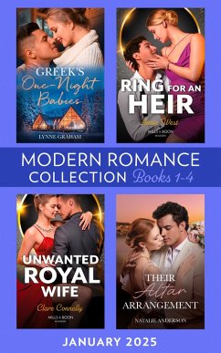 Cover Modern Romance January 2025 Books 1-4 (eBook, ePUB)
