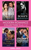 Modern Romance April 2025 Books 5-8 (eBook, ePUB) Modern Romance April 2025 Books 5-8 (eBook, ePUB)