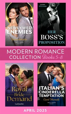 Cover Modern Romance April 2025 Books 5-8 (eBook, ePUB)
