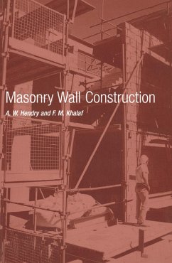 Masonry Wall Construction (eBook, ePUB) - Hendry, A. W.; Khalaf, F. M.