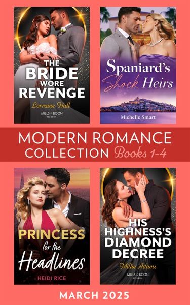 Modern Romance March 2025 Books 1-4 (eBook, ePUB)