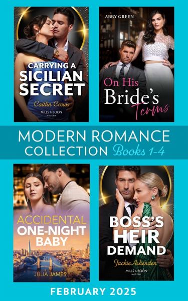 Modern Romance February 2025 Books 1-4 (eBook, ePUB)