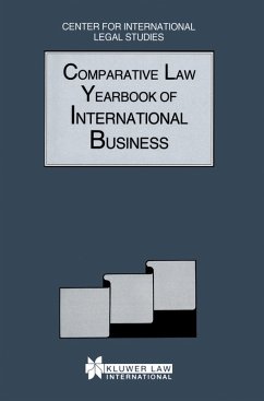 Cover Comparative Law Yearbook of International Business (eBook, PDF)