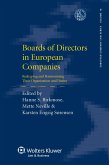 Boards of Directors in European Companies (eBook, PDF) Boards of Directors in European Companies (eBook, PDF)