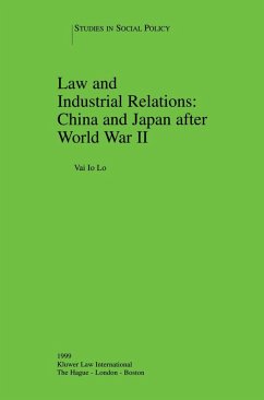 Cover Law and Industrial Relations: China and Japan after World War II (eBook, PDF)