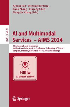 Cover AI and Multimodal Services - AIMS 2024 (eBook, PDF)