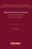 Japanese Antitrust Law Manual (eBook, PDF)