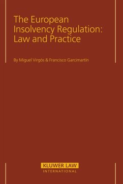 Cover European Insolvency Regulation: Law and Practice (eBook, PDF)