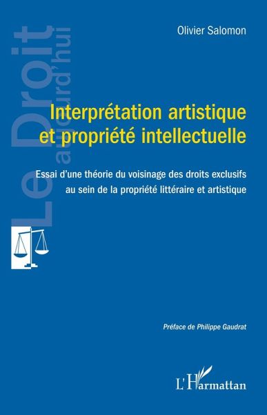 Interprétation artistique et propriété intellectuelle (eBook, ePUB)