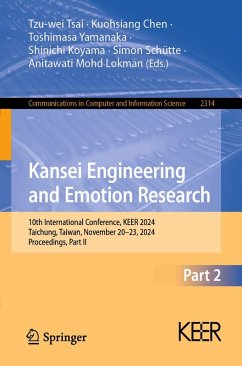 Kansei Engineering and Emotion Research (eBook, PDF)