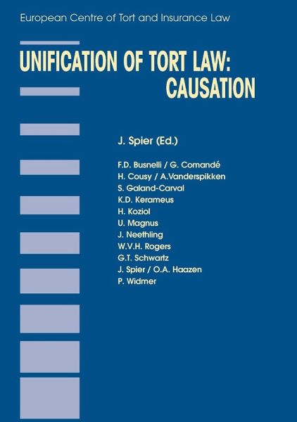 Unification of Tort Law: Causation (eBook, PDF)