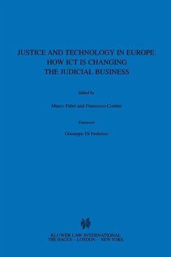 Cover Justice and Technology in Europe: How ICT is Changing the Judicial Business (eBook, PDF)