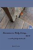 Excursions in Daily Living... Vol 10 - Bible devotionals (Excursions in daily living - bible devotionals, #1) (eBook, ePUB)