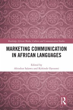 Cover Marketing Communication in African Languages (eBook, PDF)