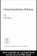 Urban Groundwater Pollution (eBook,... - Bild 1