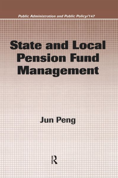 State and Local Pension Fund Management (eBook, ePUB)