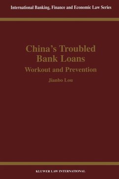 China's Troubled Bank Loans: Workout and Prevention (eBook, PDF) - Lou, Jianbo