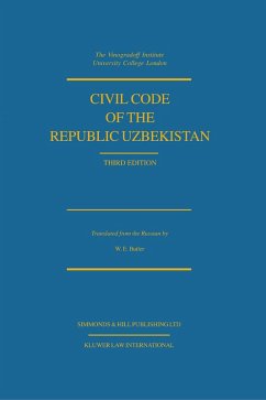 Cover Civil Code of the Republic Uzbekistan (eBook, PDF)