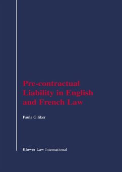 Pre-Contractual Liability in English and French Law (eBook, PDF) Cover Pre-Contractual Liability in English and French Law (eBook, PDF)