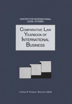 Cover Comparative Law Yearbook of International Business (eBook, PDF)