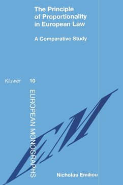 Cover Principle of Proportionality in European Law (eBook, PDF)