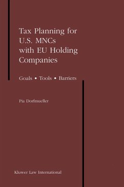 Cover Tax Planning for U.S. MNCs with EU Holding Companies (eBook, PDF)