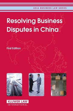 Cover Resolving Business Disputes in China (eBook, PDF)