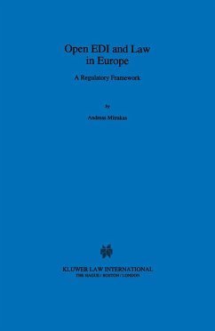 Cover Open EDI and Law in Europe (eBook, PDF)