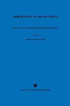 Cover Arbitration at the Olympics (eBook, PDF)