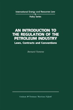 Cover Introduction to the Regulation of the Petroleum Industry (eBook, PDF)