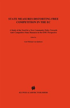 State Measures Distorting Free Competition in the EC (eBook, PDF)