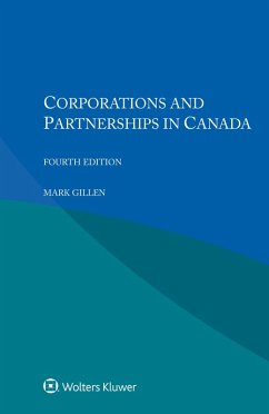 Corporations and Partnerships in Canada (eBook, PDF) - Gillen, Mark