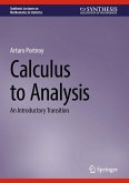 Calculus to Analysis (eBook, PDF)