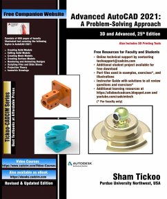 Cover Advanced AutoCAD 2021: A Problem-Solving Approach, 3D and Advanced, 25th Edition (eBook, ePUB)