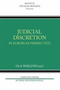 Cover Judicial Discretion in European Perspective (eBook, PDF)